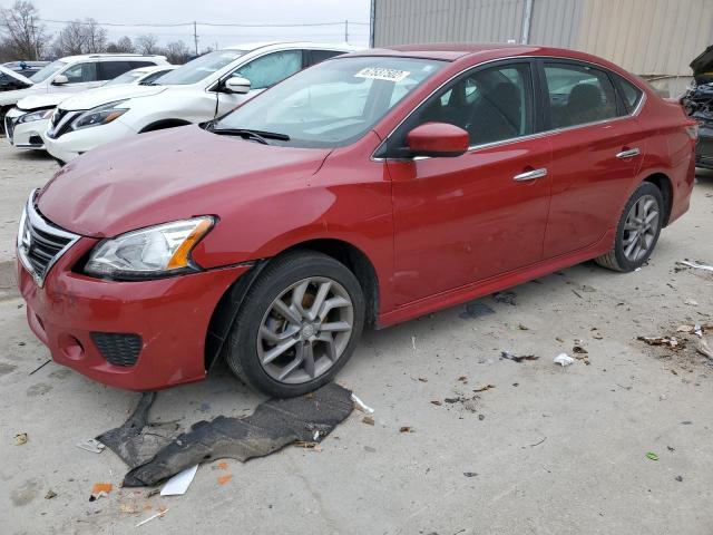 NISSAN SENTRA S 2014 with VIN 3N1AB7AP5EY256606 - Photo from auction