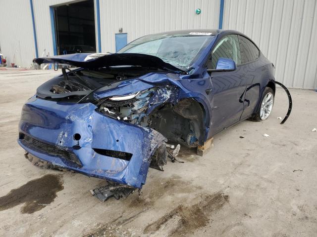TESLA MODEL Y 2021 с VIN 5YJYGAEE7MF113153 - Фото с аукциона