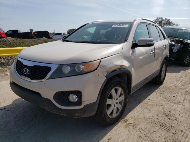 KIA SORENTO BA 2011 with VIN 5XYKT4A17BG089397 - Photo from auction