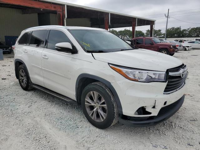 Photo 4 from auction – 2015 TOYOTA HIGHLANDER with VIN 5TDJKRFH0FS082995