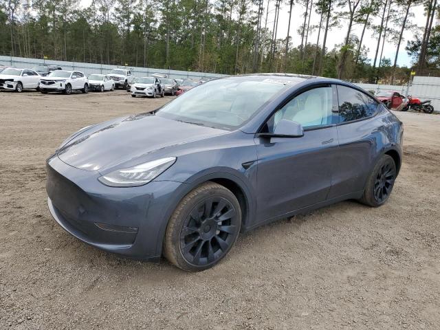 TESLA MODEL Y 2020 with VIN 5YJYGDEFXLF035895 - Photo from auction