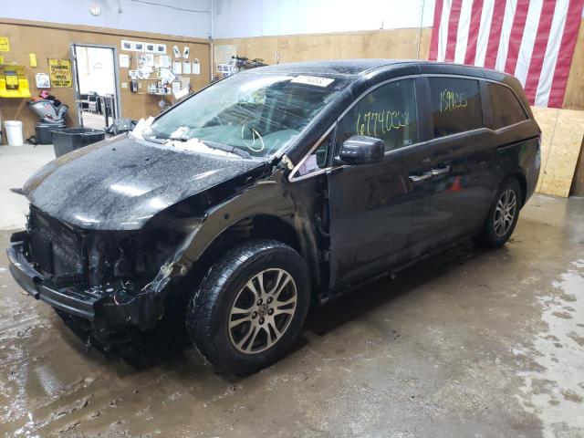 HONDA ODYSSEY EX 2011 with VIN 5FNRL5H69BB013516 - Photo from auction