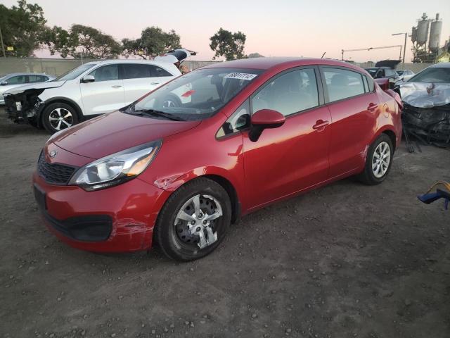 KIA RIO LX 2015 with VIN KNADM4A33F6520282 - Photo from auction