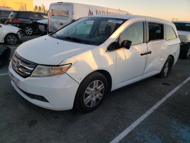 Photo 1 from auction – 2012 HONDA ODYSSEY LX with VIN 5FNRL5H27CB142613