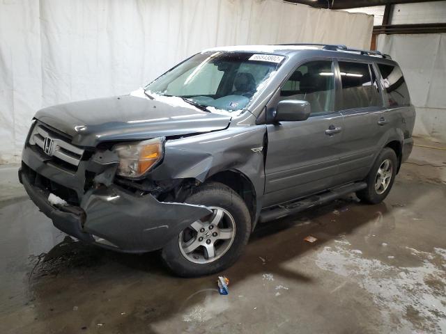 HONDA PILOT EXL 2008 with VIN 5FNYF186X8B019572 - Photo from auction