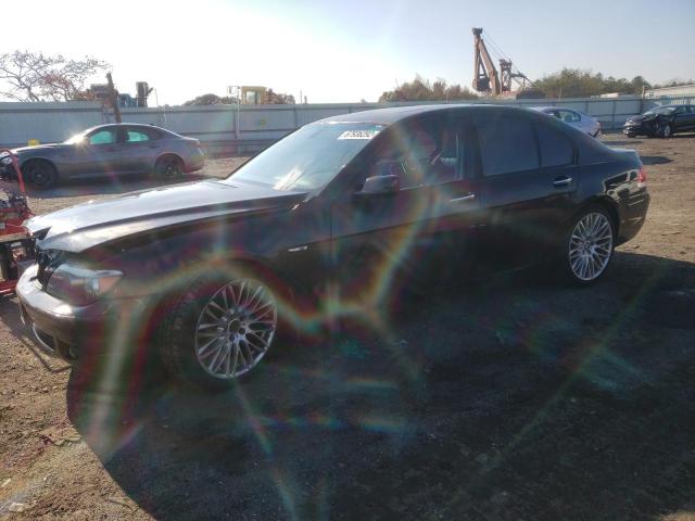 BMW 750 2007 with VIN WBAHL83507DT09614 - Photo from auction