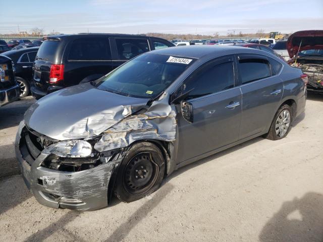 NISSAN SENTRA S 2014 with VIN 3N1AB7AP7EY296783 - Photo from auction