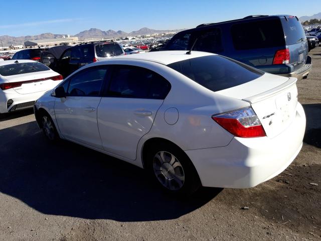 Photo 2 from auction – 2012 HONDA CIVIC HYBR with VIN JHMFB4F3XCS000270