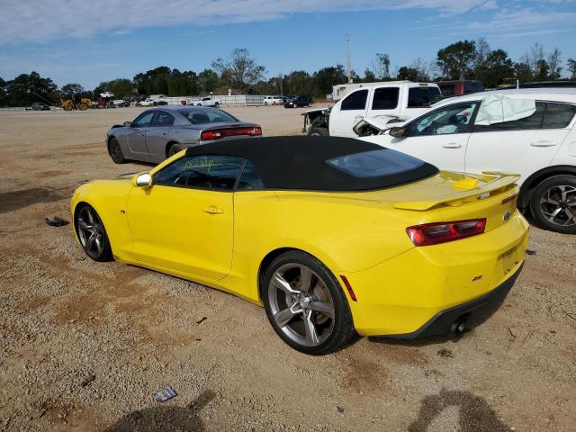 Photo 2 from auction – 2017 CHEVROLET CAMARO SS with VIN 1G1FF3D77H0210097