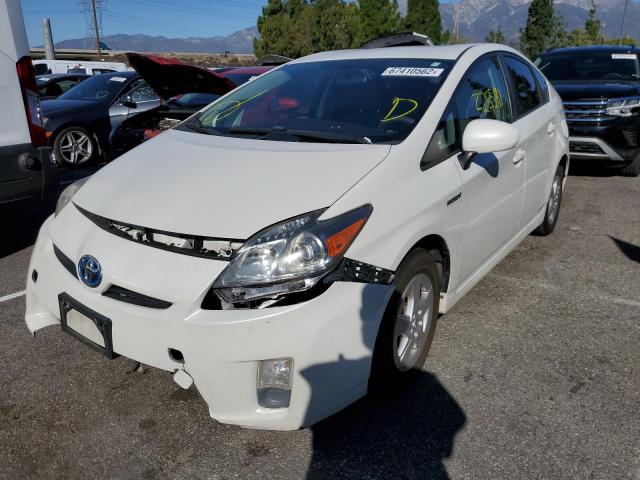 TOYOTA PRIUS 2011 with VIN JTDKN3DU2B1376933 - Photo from auction