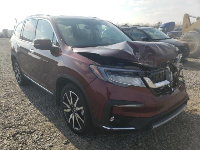 Photo 4 from auction – 2022 HONDA PILOT TOUR with VIN 5FNYF6H91NB012240