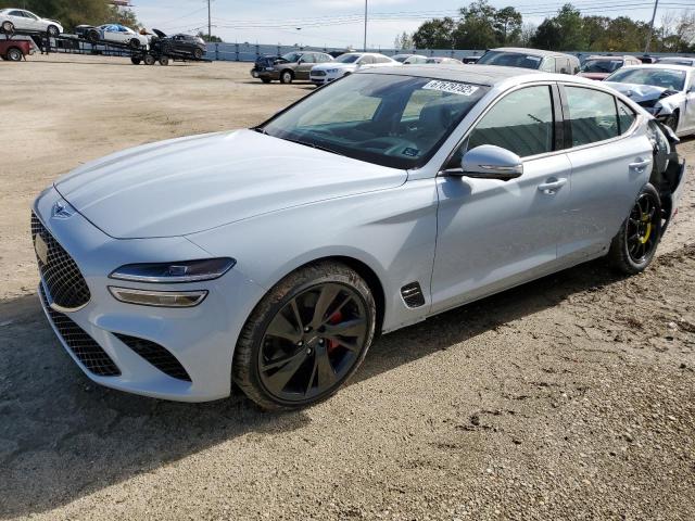GENESIS G70 BASE 2022 with VIN KMTG54TE8NU096895 - Photo from auction