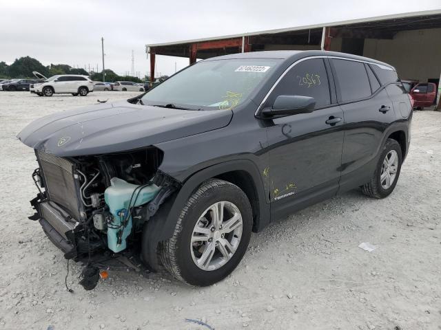 GMC TERRAIN SL 2018 with VIN 3GKALMEV7JL144094 - Photo from auction