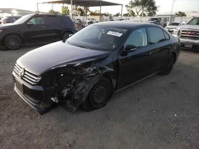 VOLKSWAGEN PASSAT S 2014 with VIN 1VWAT7A33EC099350 - Photo from auction