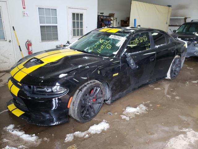 DODGE CHARGER SC 2019 with VIN 2C3CDXGJ5KH519430 - Photo from auction
