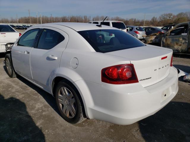 Photo 2 from auction – 2014 DODGE AVENGER SE with VIN 1C3CDZAB7EN129390
