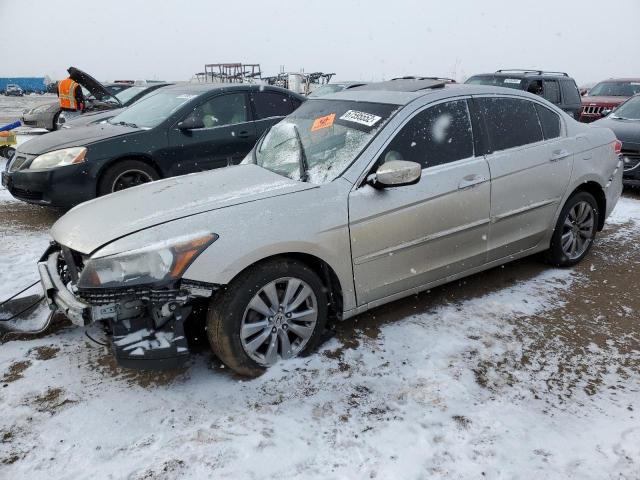 HONDA ACCORD EXL 2011 with VIN 1HGCP3F84BA000640 - Photo from auction