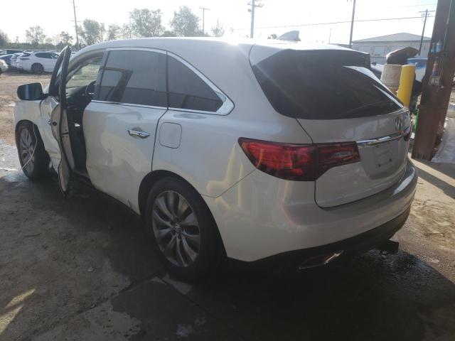 Photo 2 from auction – 2014 ACURA MDX TECHNO with VIN 5FRYD4H44EB039154