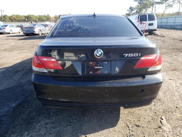 Photo 6 from auction – 2007 BMW 750 with VIN WBAHL83507DT09614