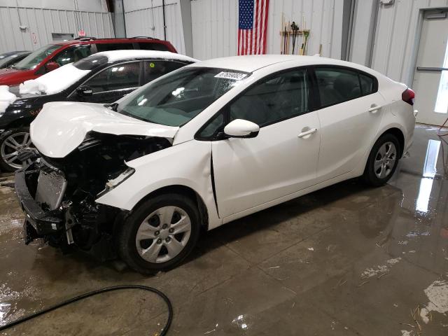 KIA FORTE LX 2017 with VIN 3KPFK4A76HE058348 - Photo from auction