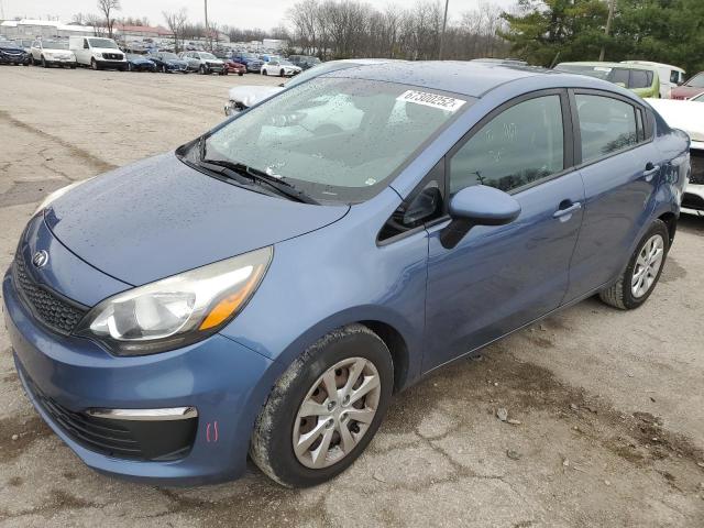KIA RIO LX 2016 with VIN KNADM4A31G6696507 - Photo from auction