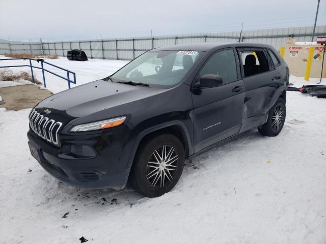 JEEP CHEROKEE S 2016 with VIN 1C4PJMAB3GW214927 - Photo from auction