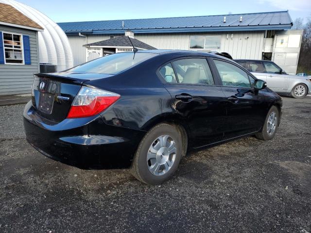Photo 3 from auction – 2012 HONDA CIVIC HYBR with VIN JHMFB4F33CS011403