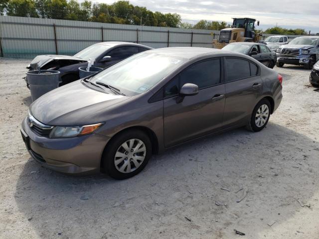 Photo 1 from auction – 2012 HONDA CIVIC LX with VIN 2HGFB2F5XCH607026