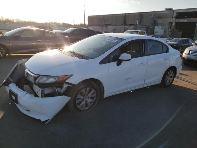 Photo 1 from auction – 2012 HONDA CIVIC LX with VIN 2HGFB2F58CH324026