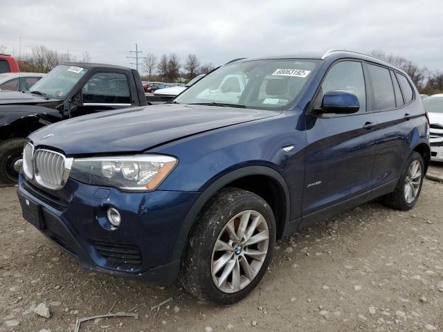 BMW X3 XDRIVE2 2017 with VIN 5UXWX9C32H0W80297 - Photo from auction