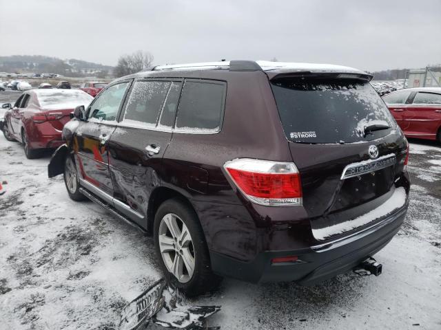 Photo 2 from auction – 2013 TOYOTA HIGHLANDER with VIN 5TDDK3EH6DS245769