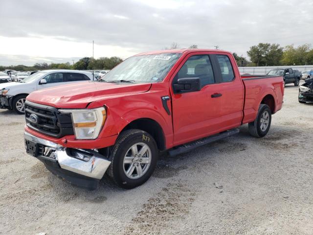FORD F150 SUPER 2022 with VIN 1FTEX1CB2NKE00240 - Photo from auction
