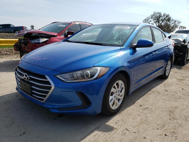HYUNDAI ELANTRA SE 2017 with VIN 5NPD74LF0HH150337 - Photo from auction