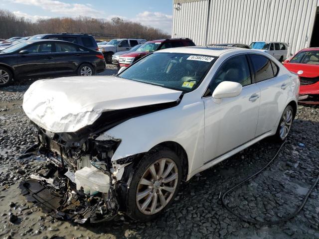 LEXUS IS 250 2006 with VIN JTHCK262862001307 - Photo from auction