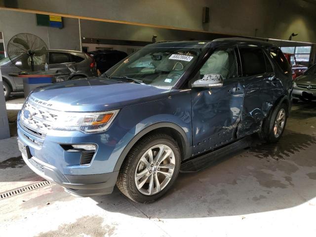 FORD EXPLORER X 2018 with VIN 1FM5K8D81JGA87460 - Photo from auction