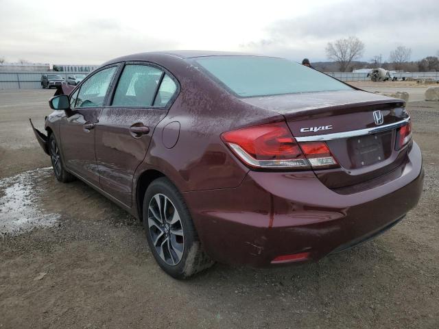 Photo 2 from auction – 2015 HONDA CIVIC EX with VIN 19XFB2F82FE081550