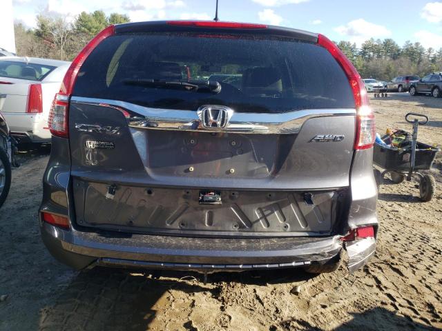 Photo 6 from auction – 2016 HONDA CR-V SE with VIN 5J6RM4H40GL036025