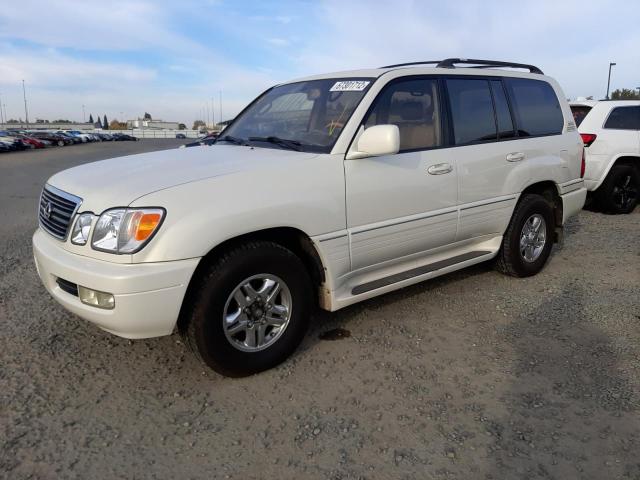 LEXUS LX 470 2000 with VIN JT6HT00W3Y0103835 - Photo from auction