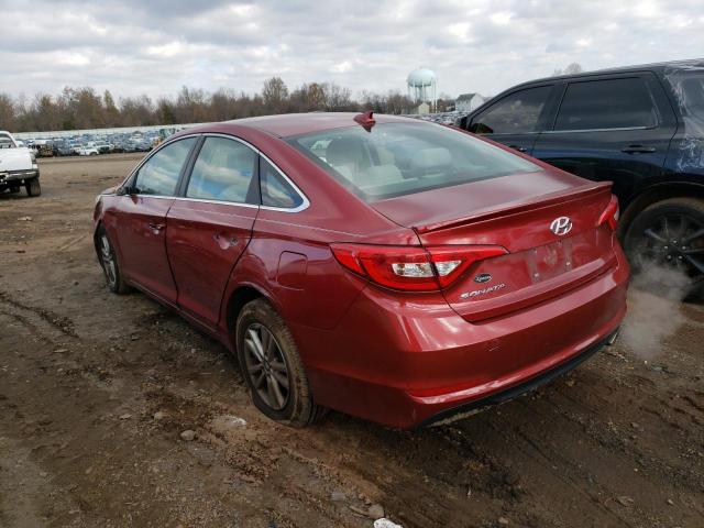 Photo 2 from auction – 2016 HYUNDAI SONATA SE with VIN 5NPE24AF1GH334187