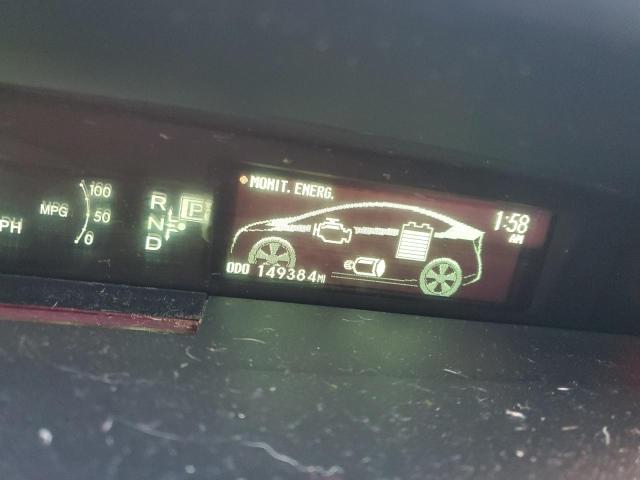 Photo 9 from auction – 2011 TOYOTA PRIUS with VIN JTDKN3DU0B1412277