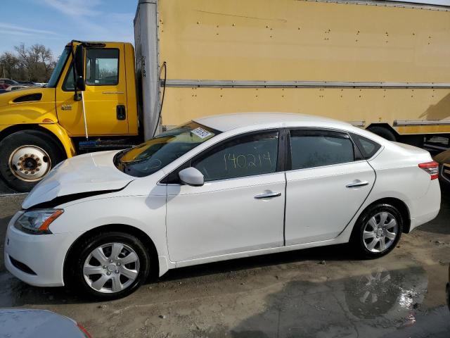 NISSAN SENTRA S 2013 with VIN 3N1AB7AP2DL631315 - Photo from auction
