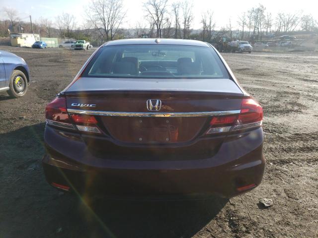 Photo 6 from auction – 2013 HONDA CIVIC EXL with VIN 19XFB2F94DE207946