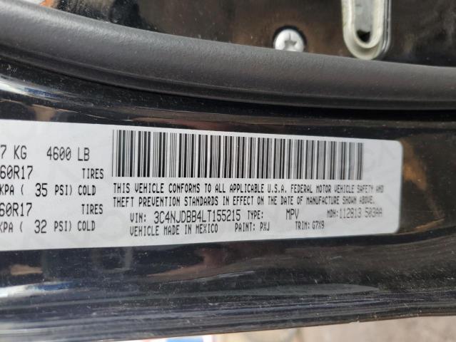Photo 14 from auction – 2020 JEEP COMPASS LA with VIN 3C4NJDBB4LT155215