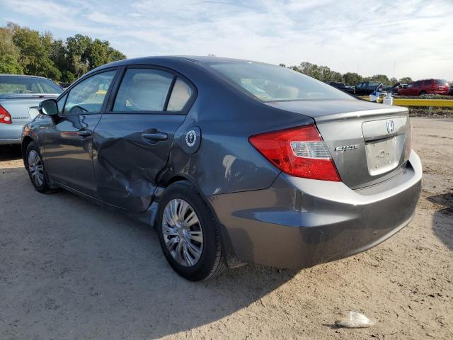 Photo 2 from auction – 2012 HONDA CIVIC LX with VIN 19XFB2F53CE331525