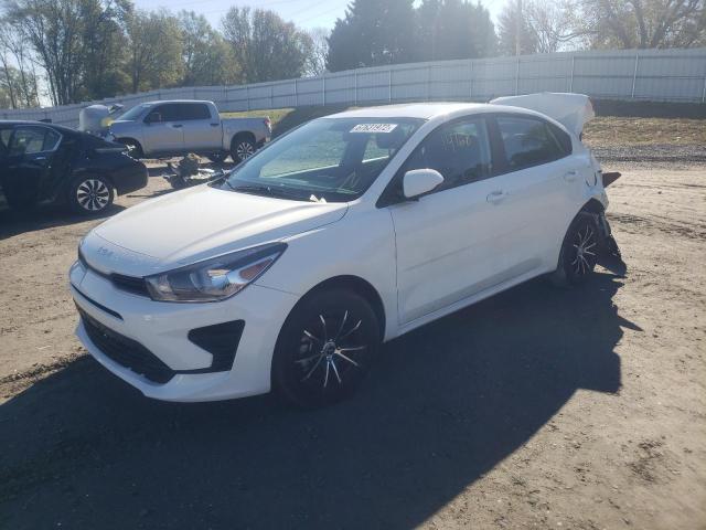 KIA RIO LX 2022 with VIN 3KPA24AD7NE448161 - Photo from auction