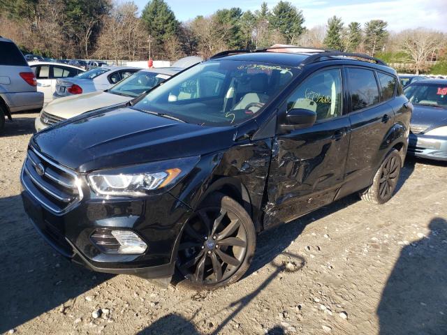 FORD ESCAPE SE 2018 with VIN 1FMCU9GD1JUC66132 - Photo from auction