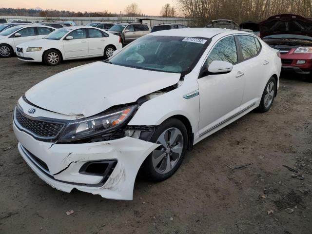 KIA OPTIMA HYB 2015 с VIN KNAGN4AD5F5081885 - Фото с аукциона