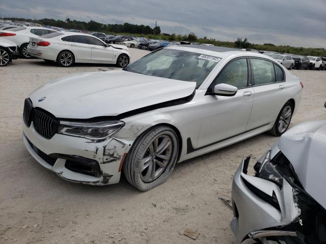 BMW 750 XI 2016 with VIN WBA7F2C50GG420176 - Photo from auction