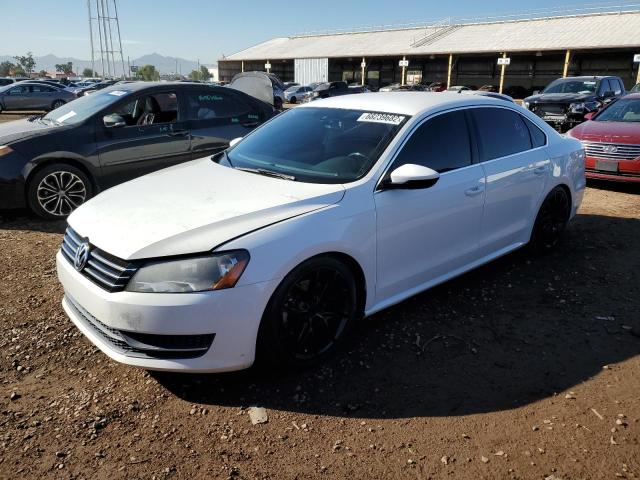VOLKSWAGEN PASSAT SE 2012 with VIN 1VWBP7A35CC070695 - Photo from auction