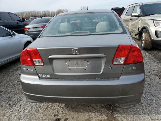 Photo 6 from auction – 2005 HONDA CIVIC LX with VIN 2HGES16655H568413